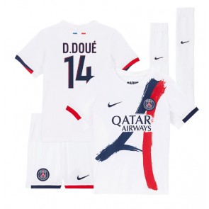 Paris Saint-Germain Desire Doue #14 Gostujuci Dres za Dječji 2024-25 Kratak Rukavima (+ kratke hlače)